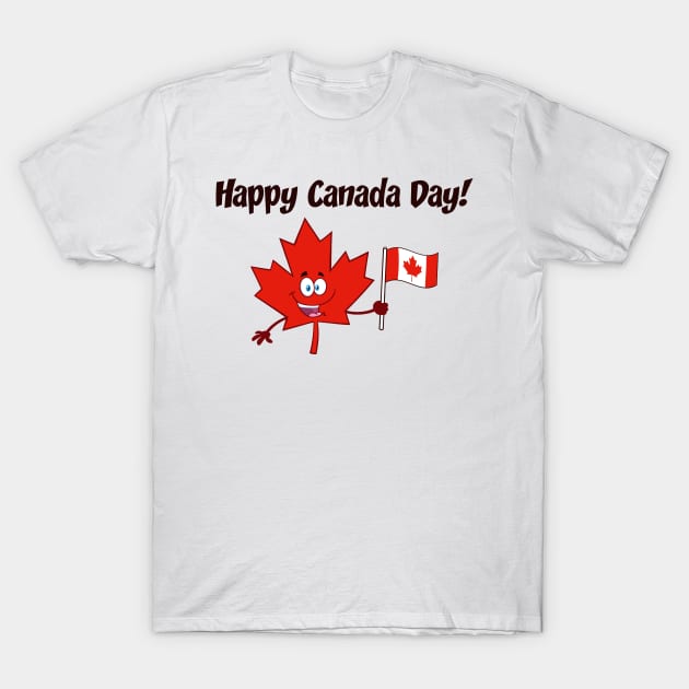 happy canada day T-Shirt by RedLineStore